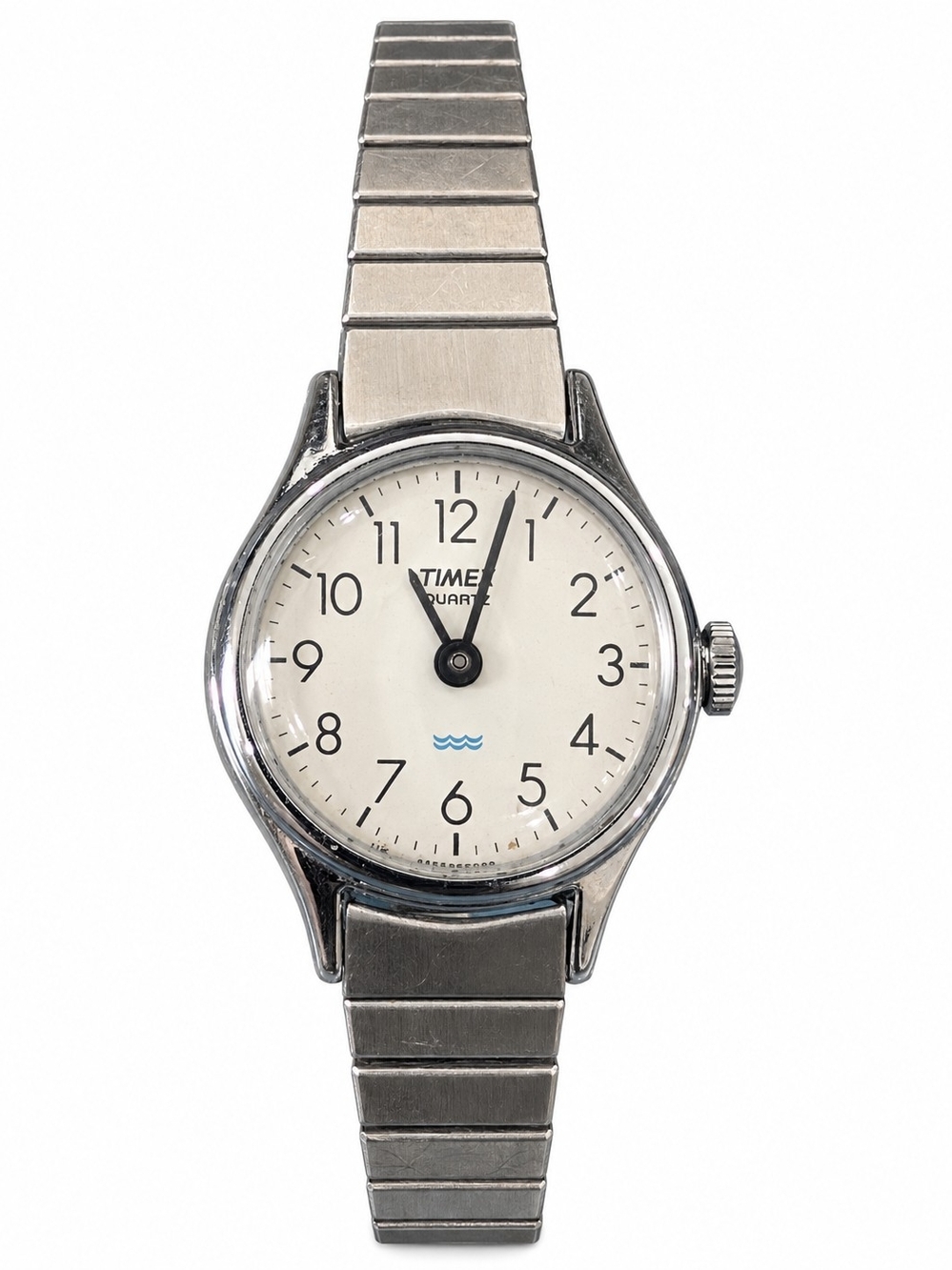 Timex Ba Cell Women's Silver-Tone Watch